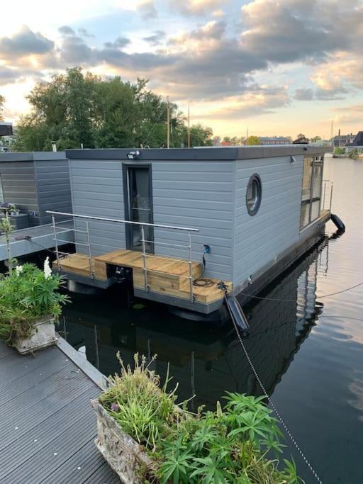 Apartament Unique New Houseboat Moored 4 Zwartsluis Zewnętrze zdjęcie