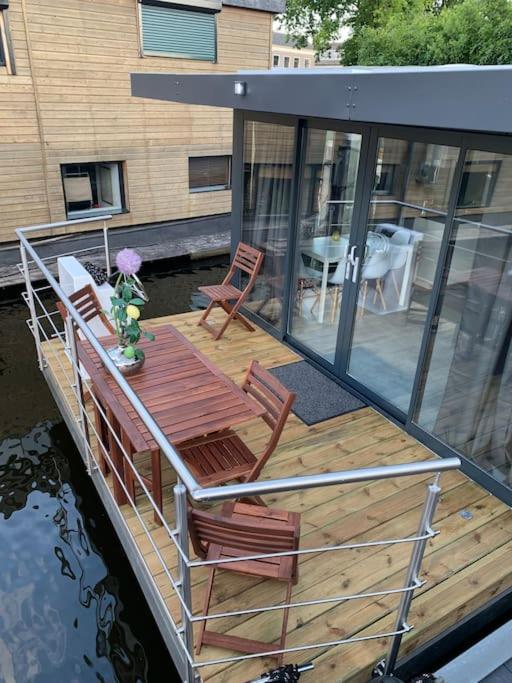Apartament Unique New Houseboat Moored 4 Zwartsluis Zewnętrze zdjęcie